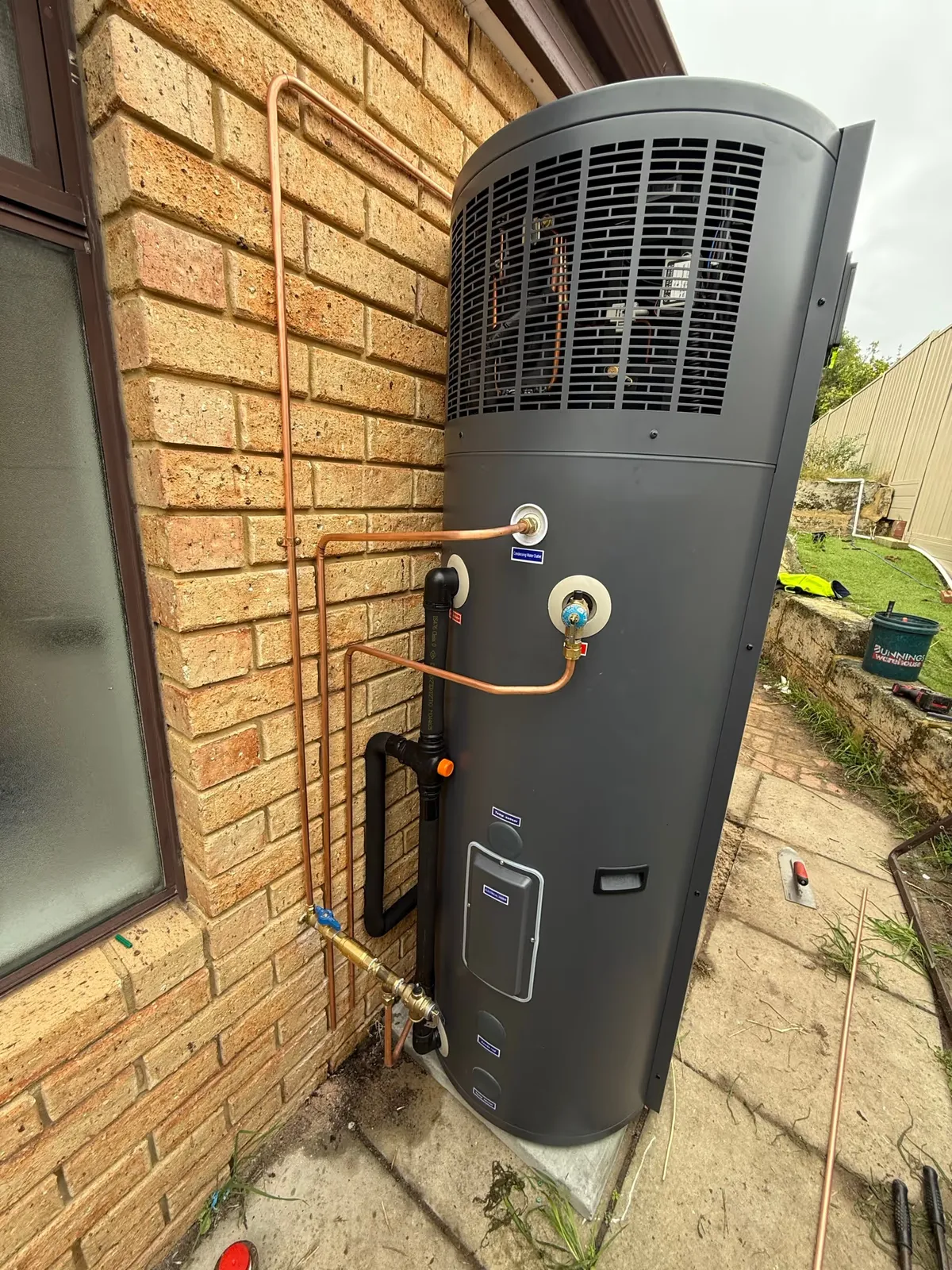 Jac & Co heat pump install
